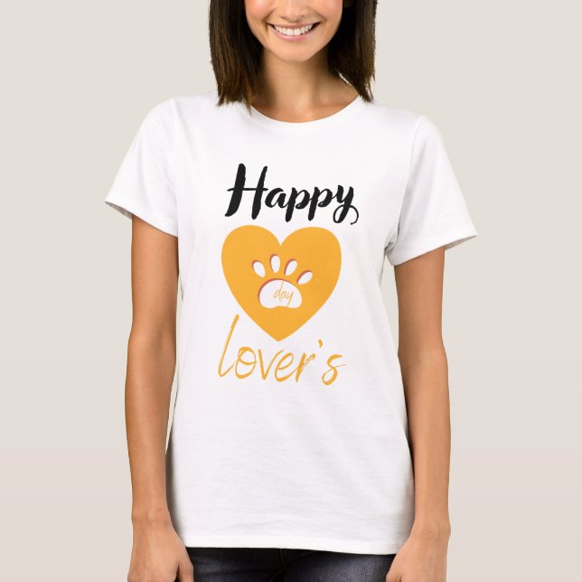 Smitten Kitten Day T-Shirt (Vorderseite)