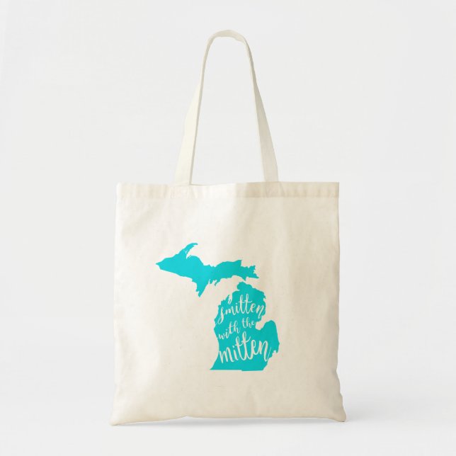 Smitten mit der Handschuh-Taschen-Tasche Tragetasche (Vorne)