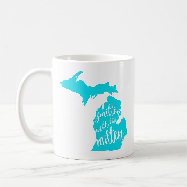 Smitten mit der Handschuh-Tasse Kaffeetasse (Links)
