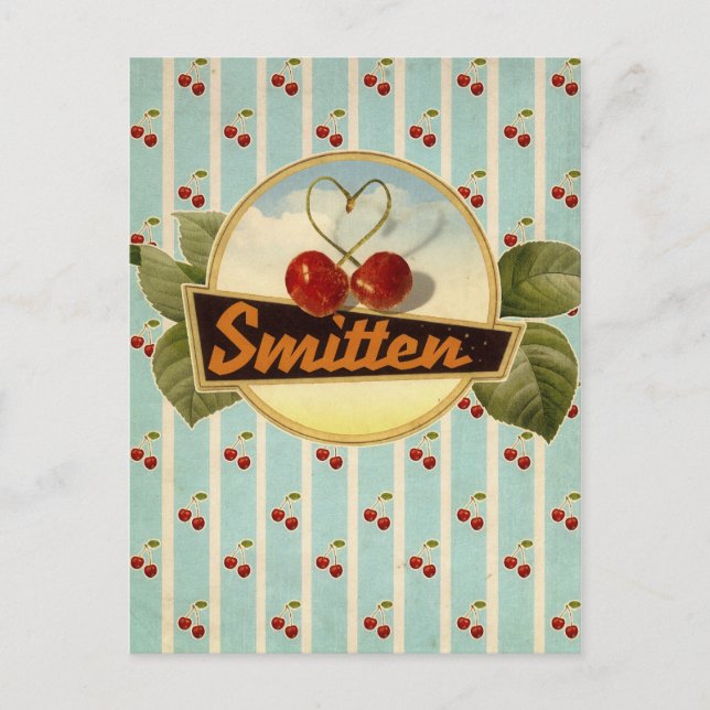 Smitten Postkarte (Vorderseite)
