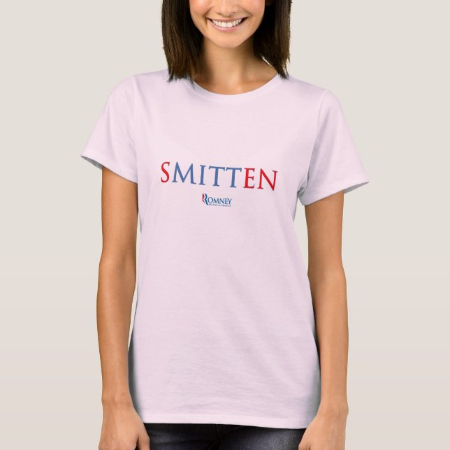 sMITTen Show Ihre Unterstützung für Mitt Romney T-Shirt (Vorderseite)