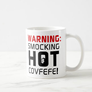 Smocking heißes Covfefe politisch, Satire, lustig, Kaffeetasse