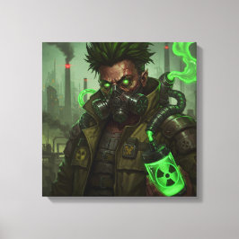 Smog Harlequin Leinwanddruck