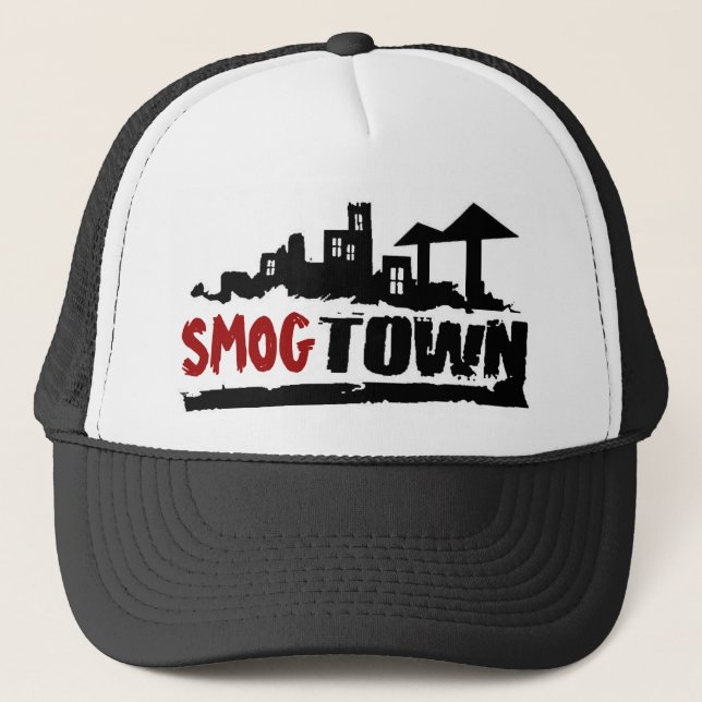 Smog-Stadtkappe Truckerkappe (Vorderseite)
