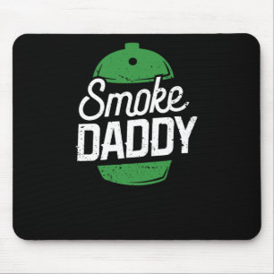 Smoke Daddy Green Egg Pitmaster Vater Grillen Gril Mousepad