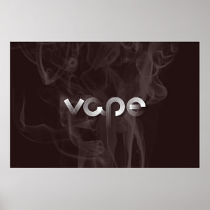 Smoke Vape Premium Poster Print