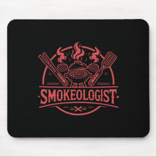 Smokeologin Grillen Smoker Meat Smoking Tools Gril Mousepad