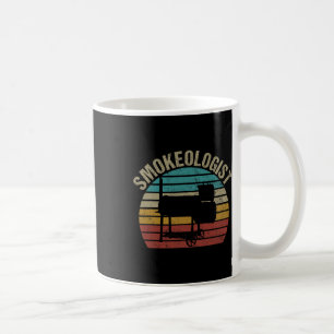 Smokeologist - Lustiger Pitmaster Bbq-Raucher Gril Kaffeetasse