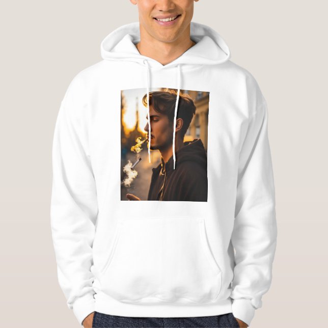 Smoker Vibe Pullover Hoodie | Dicke Streetwear (Vorderseite)