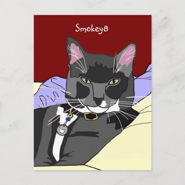 Smokey8 Postkarte (Vorderseite)