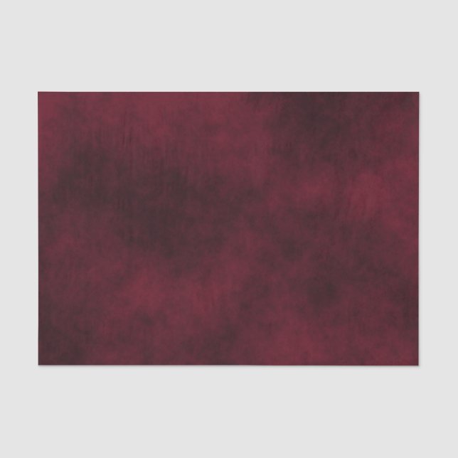 Smokey Autumn Burgundy Seidenpapier (Vorderseite)