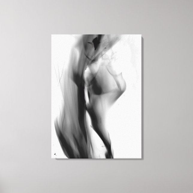 Smokey flames leinwanddruck (Vorderseite)