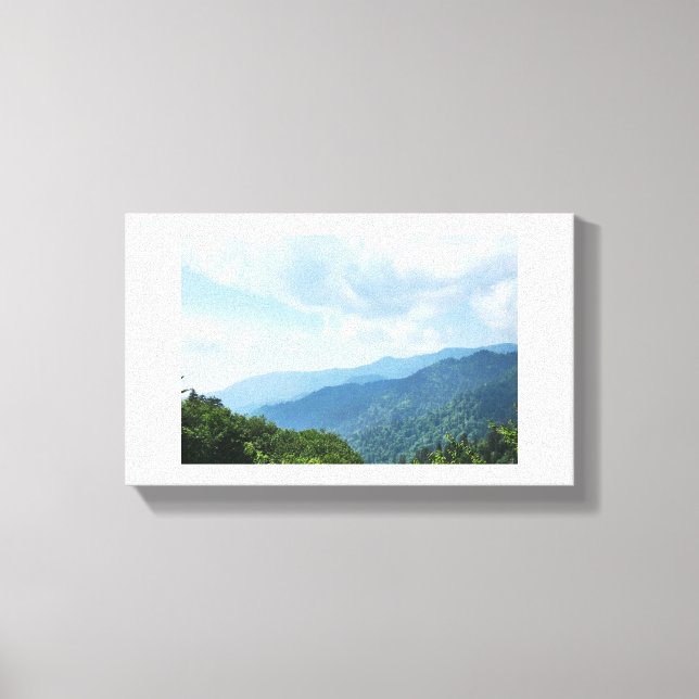 Smokey Mountain Leinwanddruck (Vorderseite)