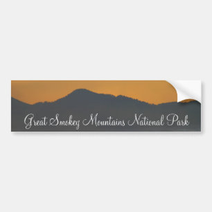 Smokey Mountain Sunrise Autoaufkleber