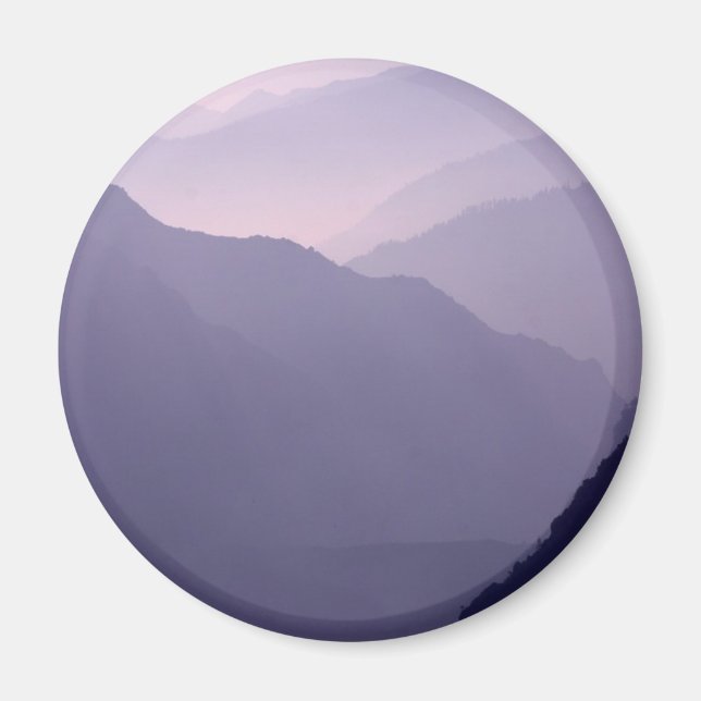 Smokey Mountains blasen Magnet (Vorne)