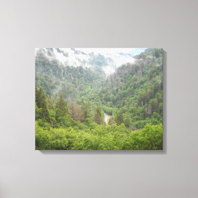 Smokey Mountains Leinwanddruck (Vorderseite)