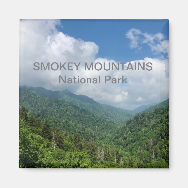 Smokey Mountains Nationalpark Magnet (Vorne)