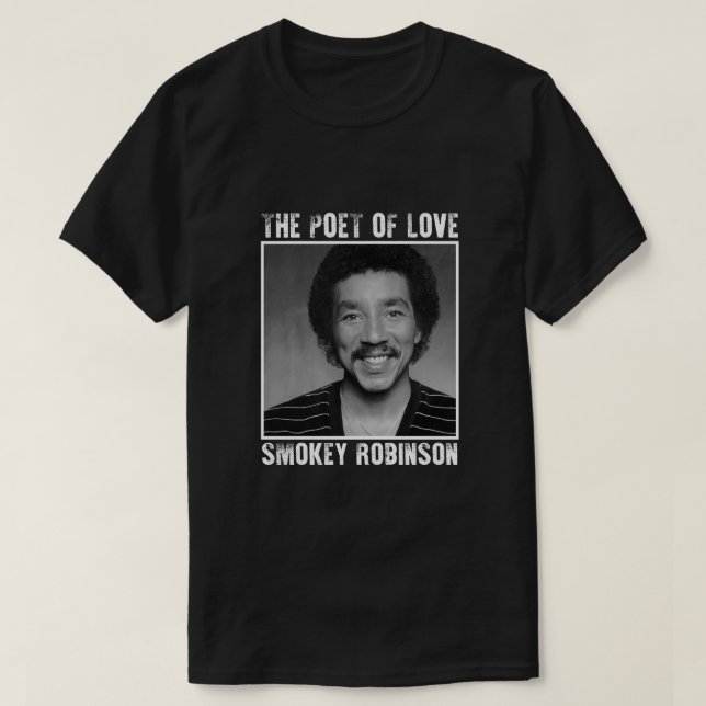 Smokey Robinson - Der Dichter der Liebe T-Shirt (Design vorne)