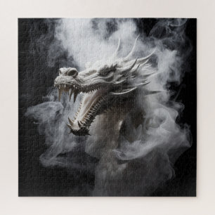Smokey White Dragon