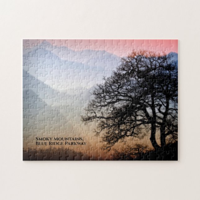 Smokies Blue Ridge Parkway Sunset Fotografie (Horizontal)