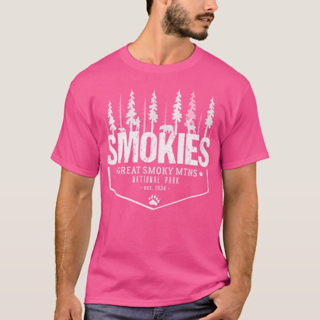 Smokies - Great Smoky Mountains National Park Acti T-Shirt (Vorderseite)