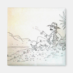 Smokin Cowboy-Magnet Magnet