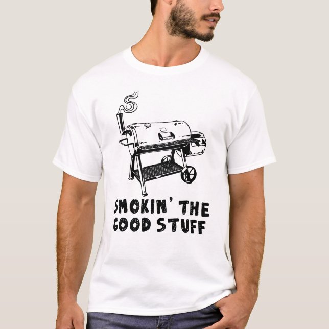 Smokin die gute GRILLEN Lover T-Shirt (Vorderseite)