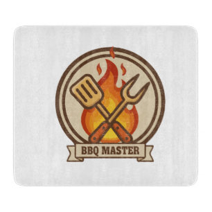Smokin' Good BBQ & Grill   Vintage Retro Grillen Schneidebrett