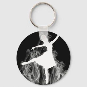 Smokin heißer Ballerina-Tänzer Schlüsselanhänger