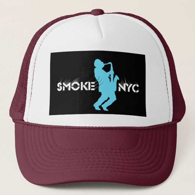 Smokin Logo-Hut Truckerkappe (Vorderseite)
