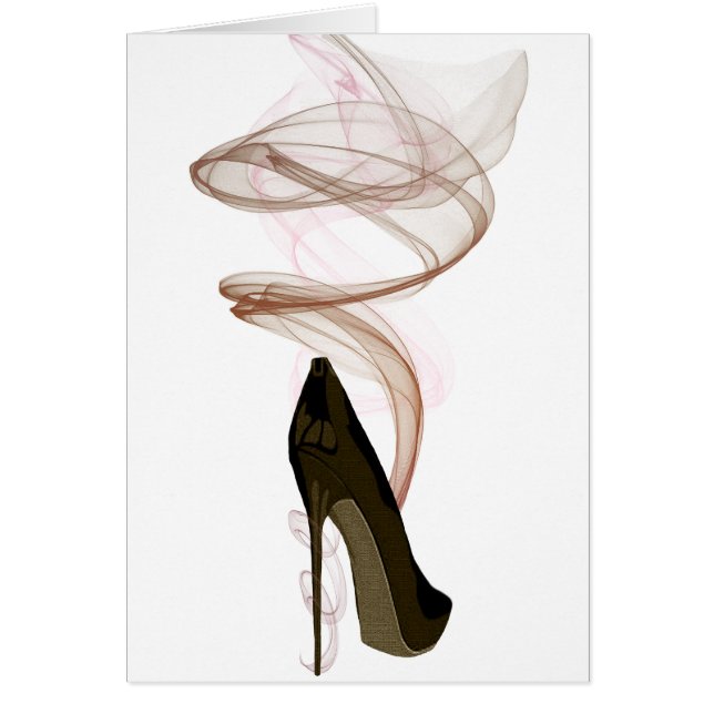 Smokin Stilett-Schuh-Kunst (Vorne)