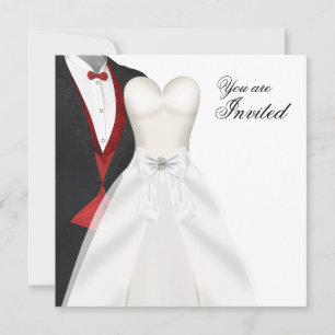Smoking Ballkleid Schwarz Gala Einladungen