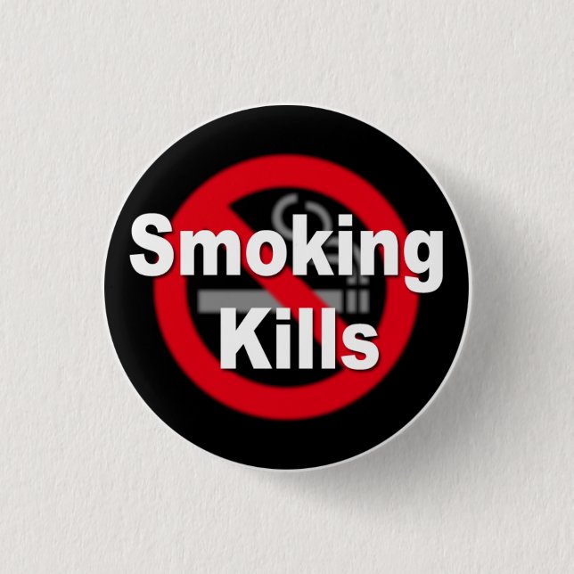 Smoking Kills Button (Vorderseite)