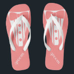 Smoking personifiziert Farbe Flip Flops<br><div class="desc">Die perfekte Touch zu Ihrem Bestimmungsortstrand oder zu Poolsidehochzeit. FERTIGEN Sie DIE FARBE umdrehen Reinfälle mit einem weißen formalen Tuxedo, einem weißen Shirt und einem Bogen-Krawattenbild besonders an. Ihr Bräutigam heiratet in der Art mit diesen modernen "formalen Smokings-Flipflops" hinzufügen eine zusammenpassende Hochzeitskleiderart für die Braut! Besichtigen Sie bitte meinen Speicher...</div>