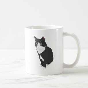 Smokings-Katze Kaffeetasse