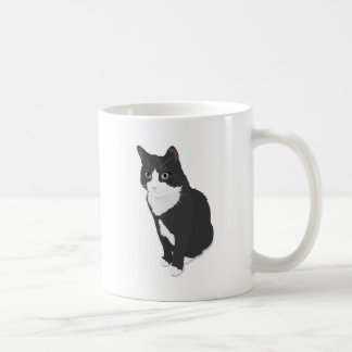 Smokings-Katze Kaffeetasse