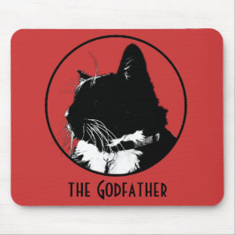 Smokings-Katzen-Mausunterlage Mousepad