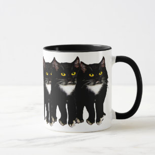 Smokings-Katzengeschenke u. -grüße Tasse