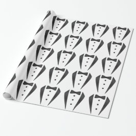 Smokingshochzeitsgeschenke und -stützen für geschenkpapier