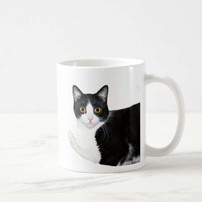 Smokingskatze Kaffeetasse (Rechts)