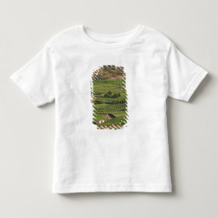 Smokvica-Weinberge auf Korcula von der Toreta Kleinkind T-shirt