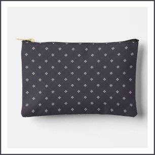 Smoky Diamond Floret Muster Zubehörtasche