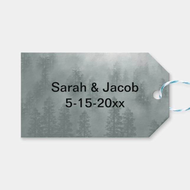 Smoky Mountain-Geschenkanhänger Geschenkanhänger (Vorderseite (Horizontal))
