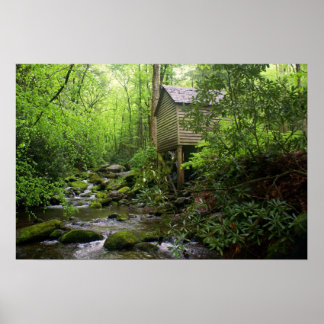 Smoky Mountain Mill Poster