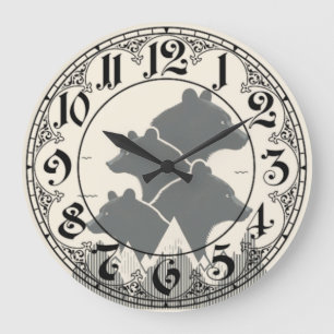 Smoky Mountain Sentinels Große Wanduhr