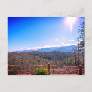 Smoky Mountain View depuis Happy Trails - Carte po