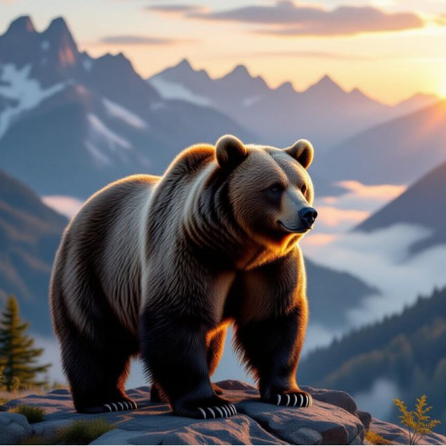 Smoky Mountains Black Bar Dekokissen (Von Creator hochgeladen)