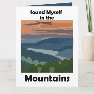 Smoky Mountains Fand Mich In Den Bergen Karte