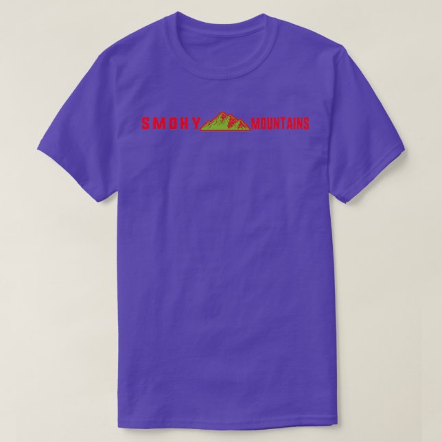 Smoky Mountains Nationalpark Grosser, rauchiger Be T-Shirt (Design vorne)