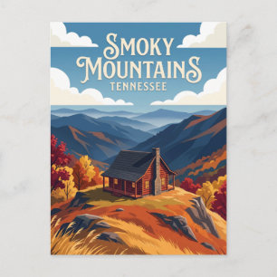 Smoky Mountains USA Postkarte